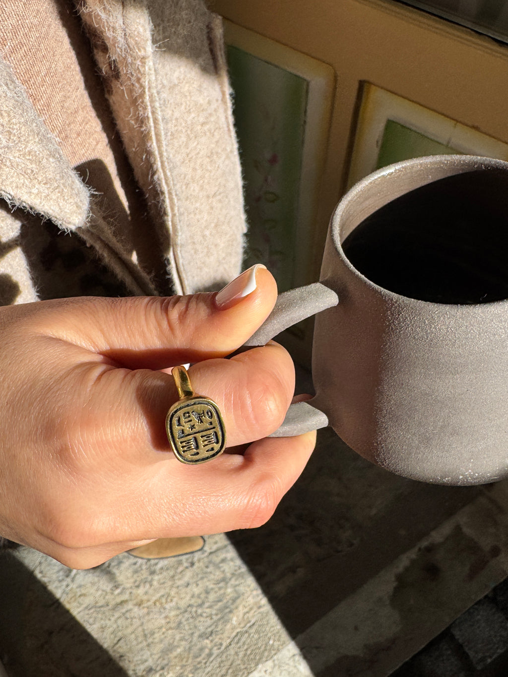 Antik mühür yüzük